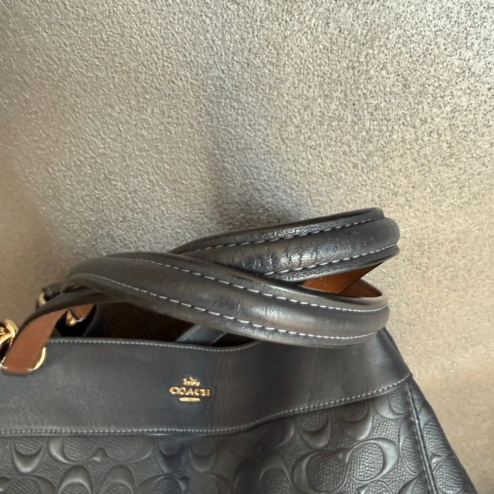 Coach Black and Brown Hobo Bag - Picture 14 of 16